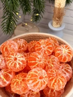 мандарины из мыла 5 штук