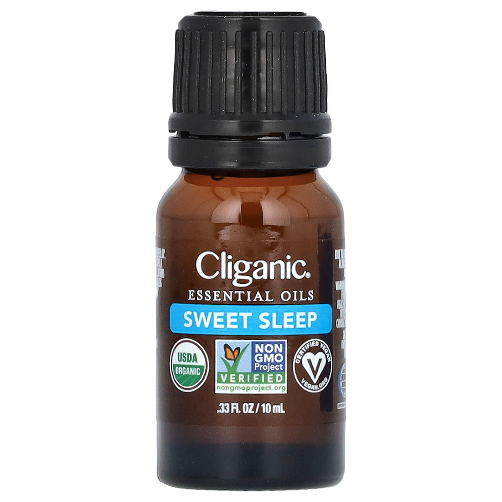 Cliganic, Смесь эфирных масел, Sweet Sleep, 10 мл (0,33 жидк. Унции)