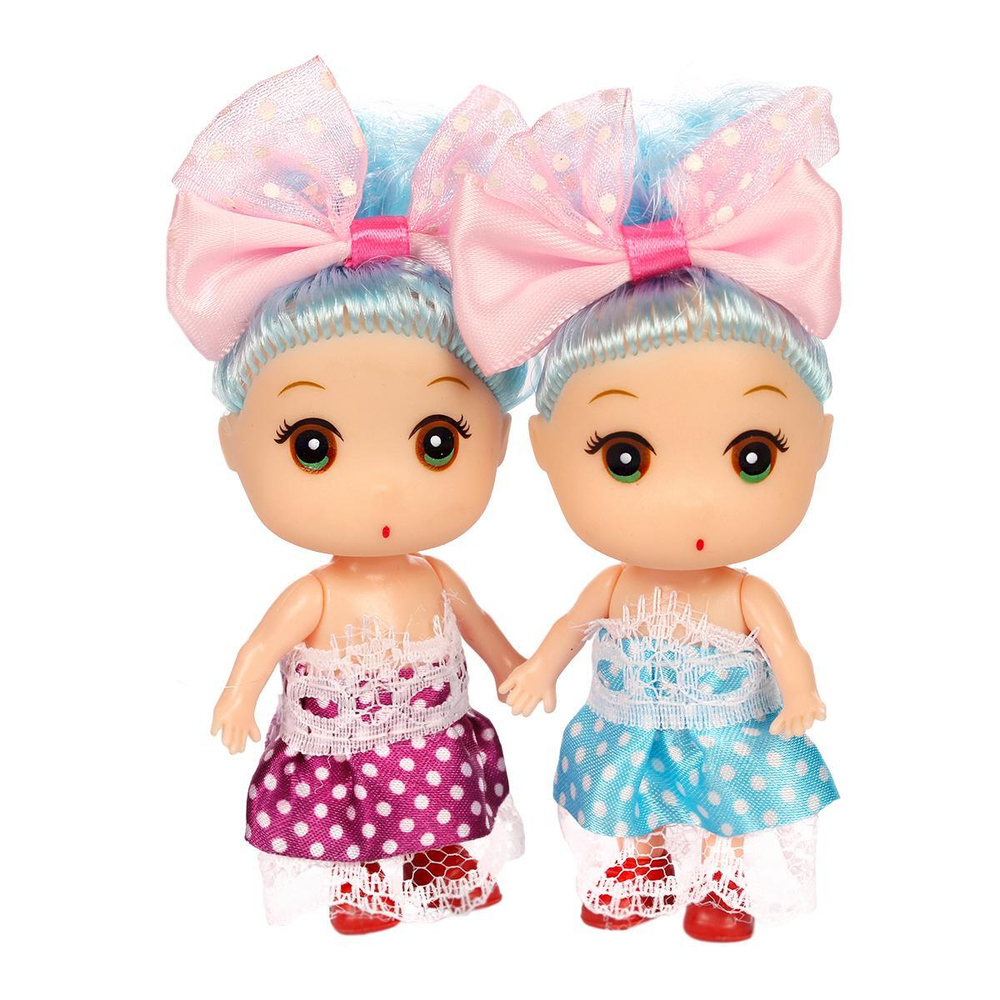 Игрушечный дом для куклы с мебелью и фигурками коробка 666-220A