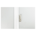 Папка с боковым зажимом А4, 700мкм, бесцветная "Кристалл" (Стамм)