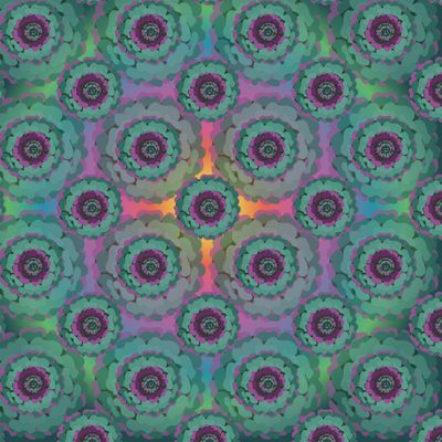 Свечение сквозь узор