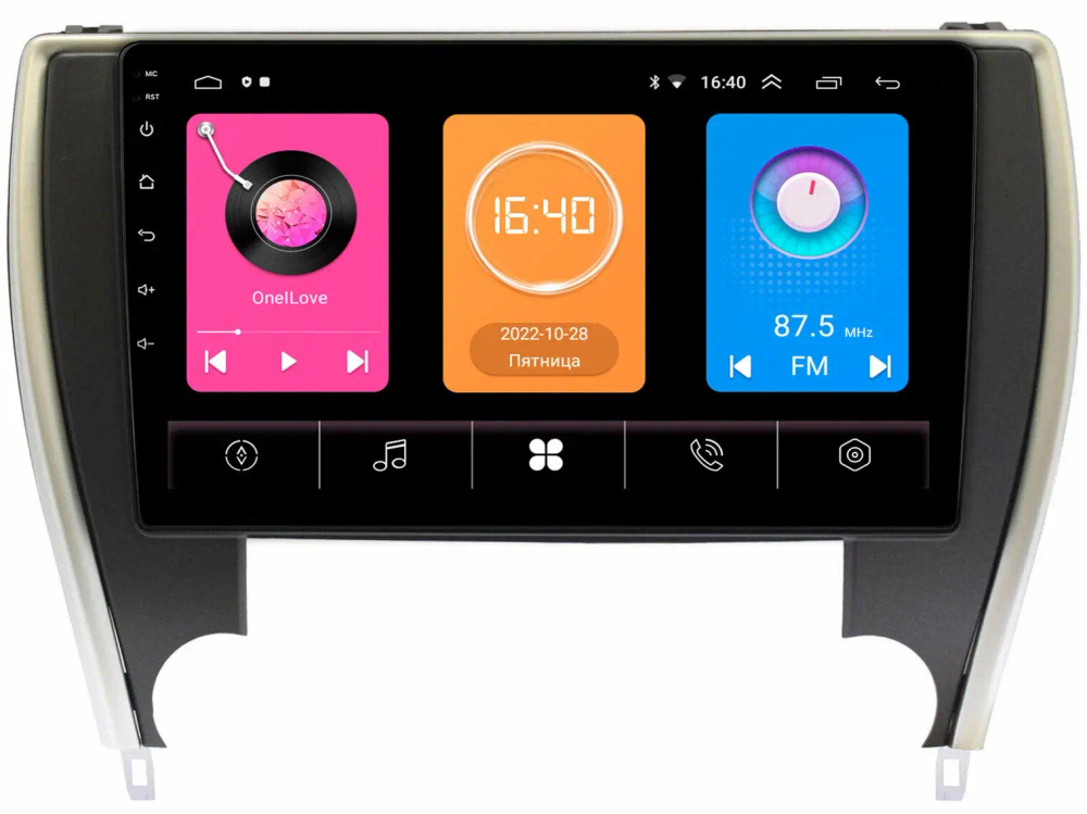 Магнитола для Toyota Camry 2014-2018 (USA) - OEM GT10-TO206 на Android 10, 2Гб-16Гб