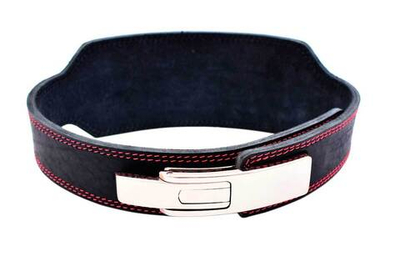 Пояс атлетический с карабином, 6/12 см, 3 слоя (XXXL (110-130 см))