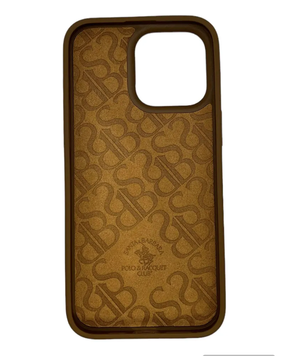 Чехол Santa Barbara Polo Leather Case для iPhone 15 Pro Max