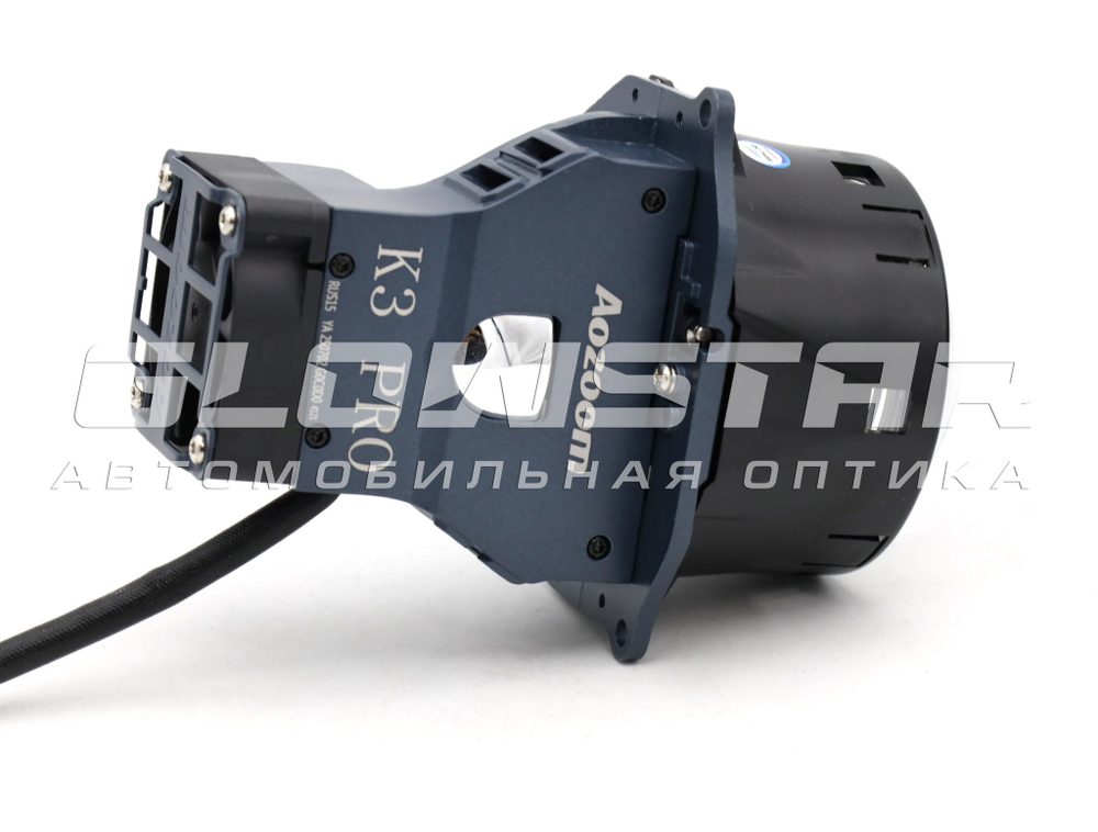 Билед модули Aozoom K3 Pro 2025 Dragon Knight New (новое поколение) 3.0 дюйма, 2 чипа, 5500K, 12V, 50W/60W, крепление 3R (комплект, 2шт)