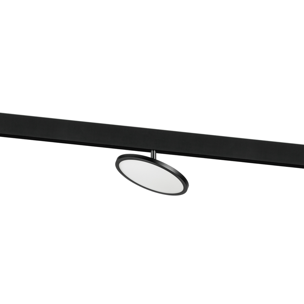 209747 Светильник поворотный 48V д/трека UNO LED 12W 1000LM 180G ЧЕРНЫЙ МАТОВЫЙ 4000K