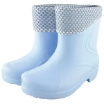 Полусапоги женские «Виктория» с вкладышем (Голубой, 37-38)