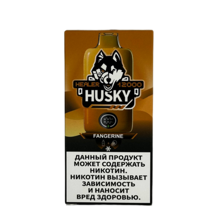Husky Healer Fangerine - фанта-мандарин-лёд 12000 затяжек 20мг Hard (2% Hard)