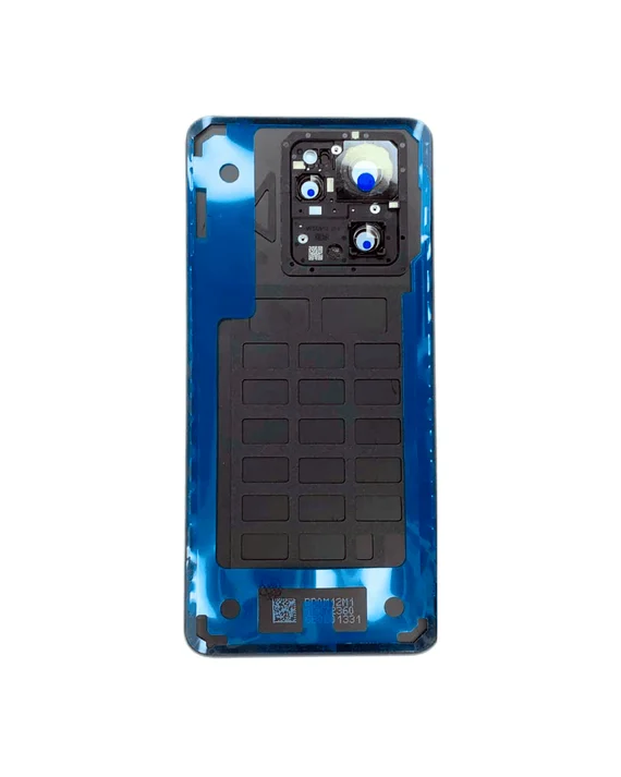 Задняя крышка для Xiaomi Mi 13T (Синяя) со стеклом камеры