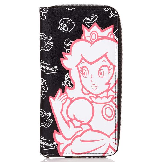 Кошелек Difuzed: Nintendo: Peach Allaround Zipper Bifold Girls Wallet GW816917NTN