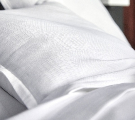 Постельное белье 2 спальное евро Blanc des Vosges Gramines Blanc