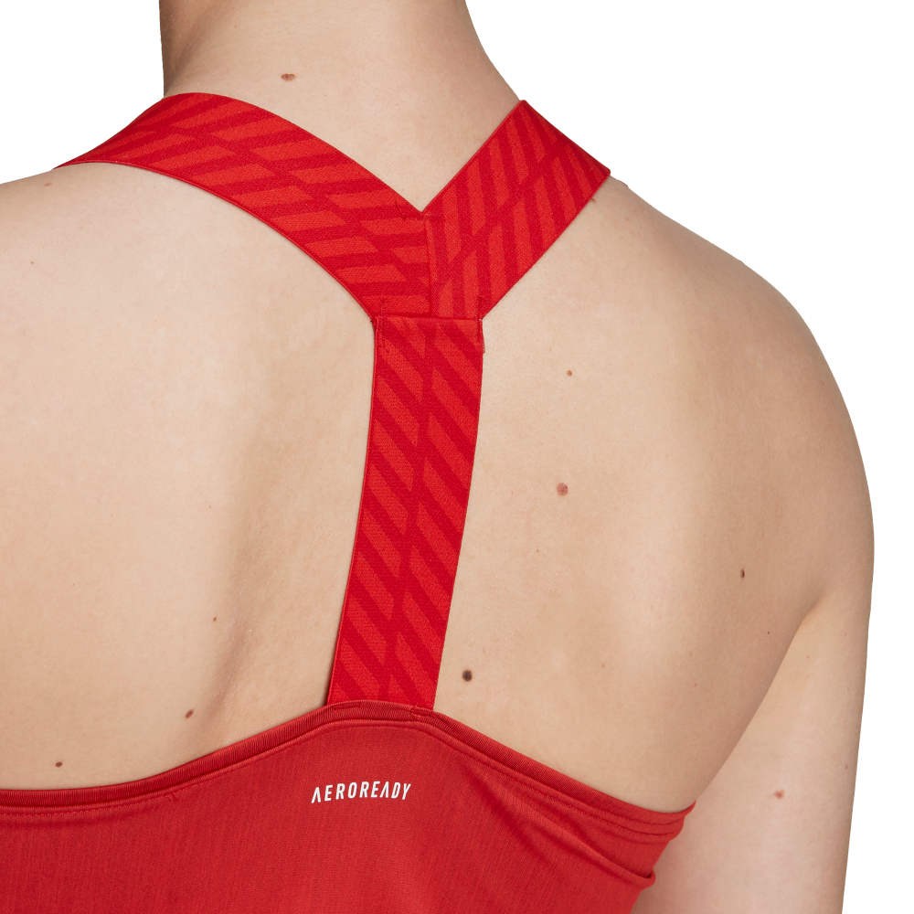 Женский топ теннисный Adidas W Y-Tank - красный