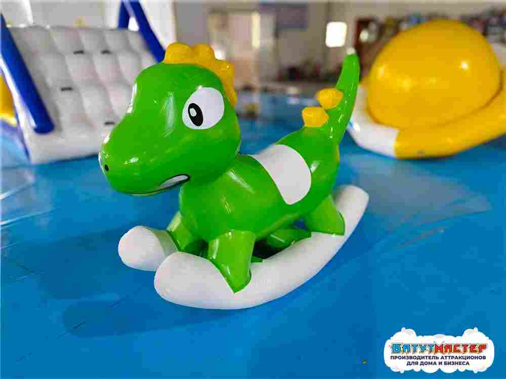 Надувная качалка «Дино», 2×0,7×1,4 м