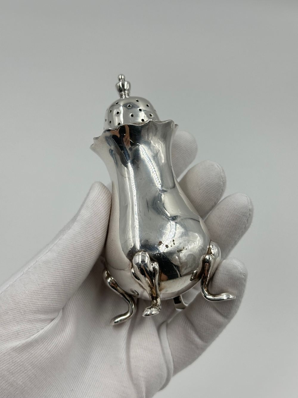 Солонка посеребренная Kingsway