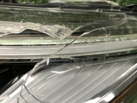Битая Фара левая Infiniti QX80 (2017-2024) LED
