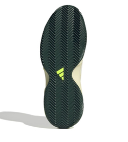 Мужские кроссовки теннисные Adidas Barricade 13 M Clay - кремовый/черный/бирюзовый