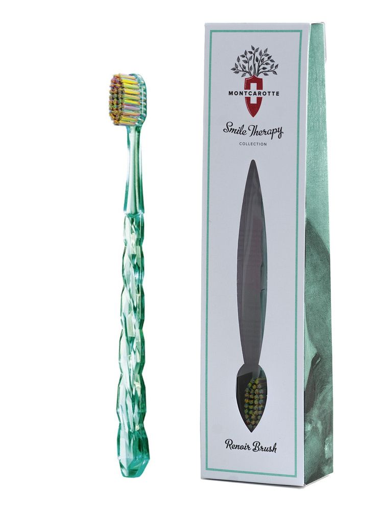 Montcarotte Renoir brush green toothbrush soft 0.15mm MC205