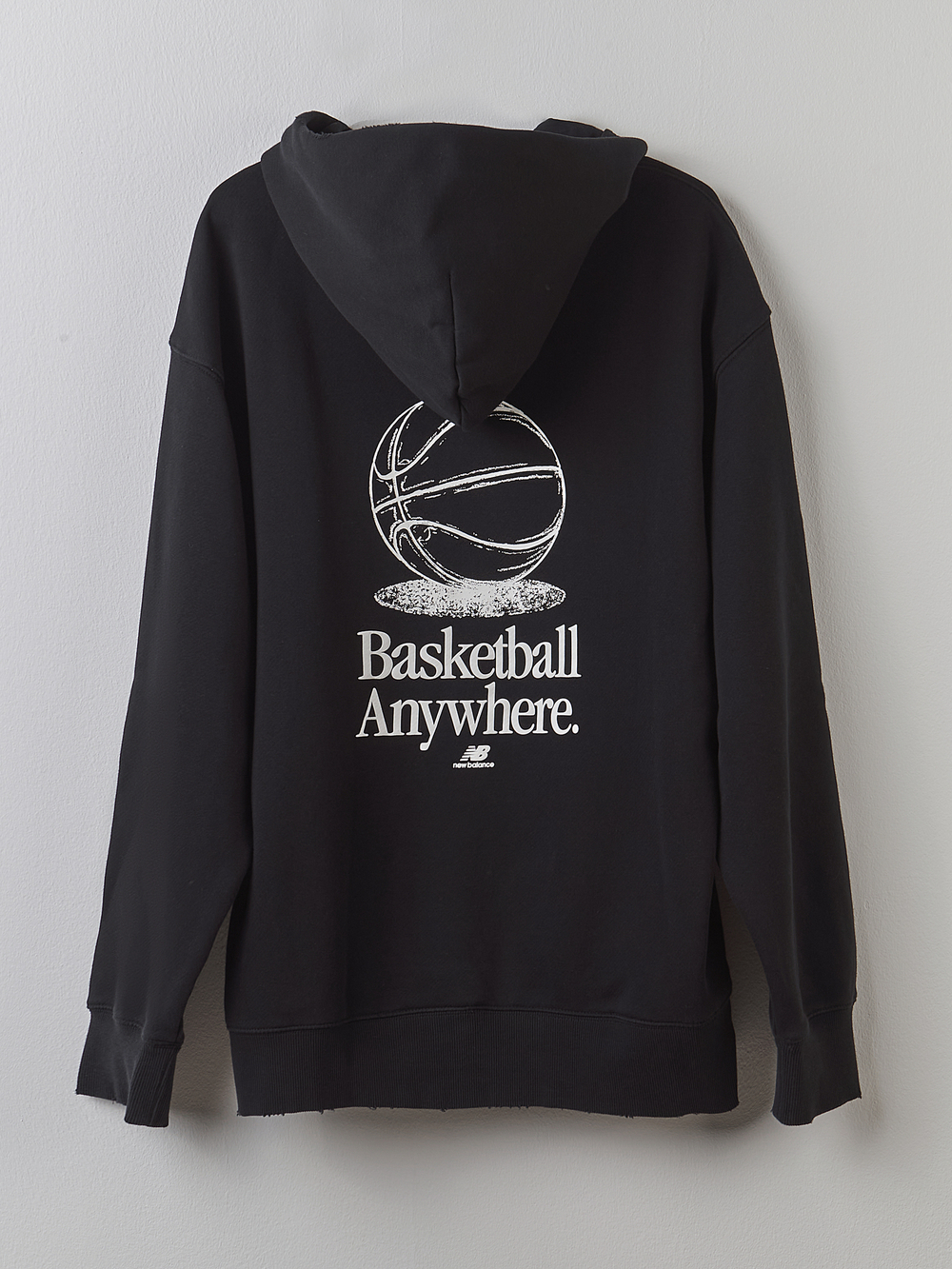 Толстовка New Balance Hoops Fleece Hoodie MT33586-BK