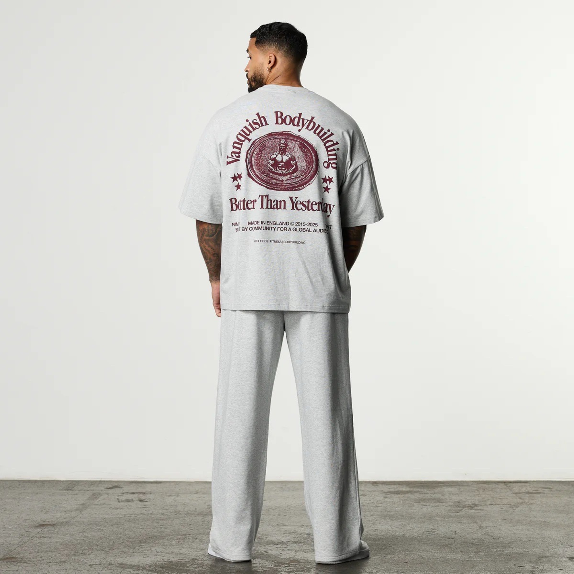 Футболка VANQUISH Heritage Oversized T-Shirt Grey