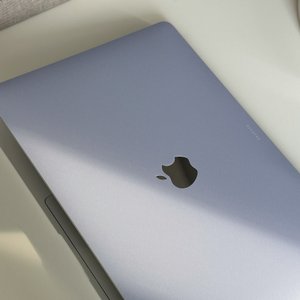 Виниловая наклейка LIGHT BLUE для MacBook