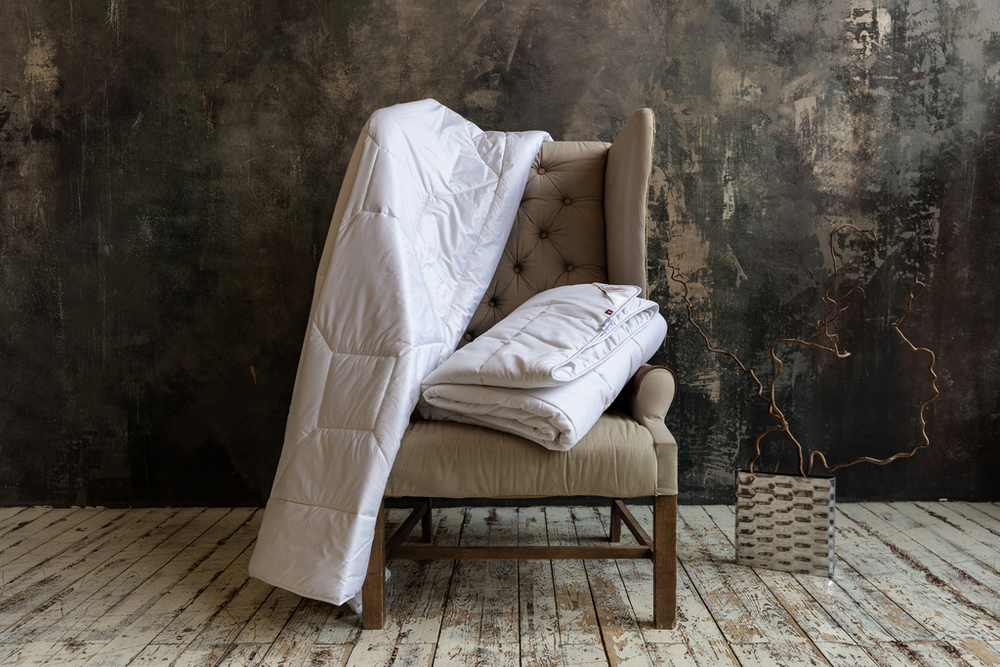 Одеяло легкое 160х220 German Grass Woolline Merino Wool Grass