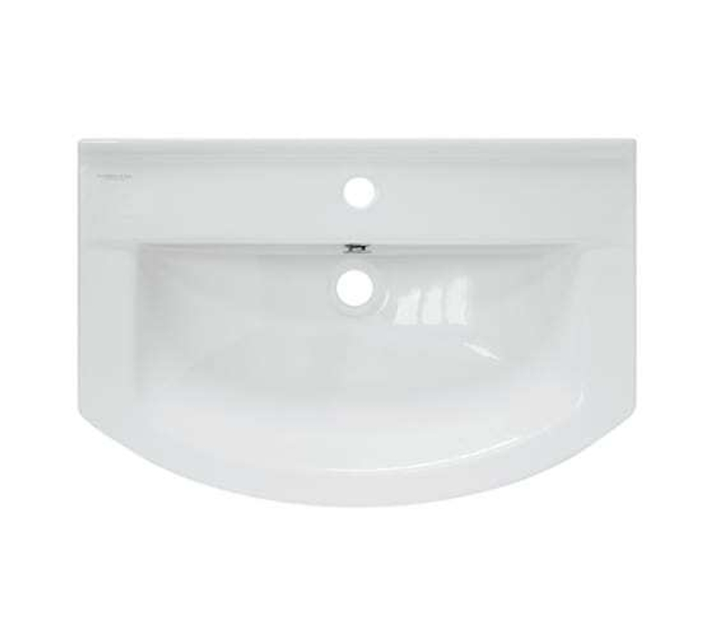 Умывальник Best-65  белый, без кроншт Sanita Luxe