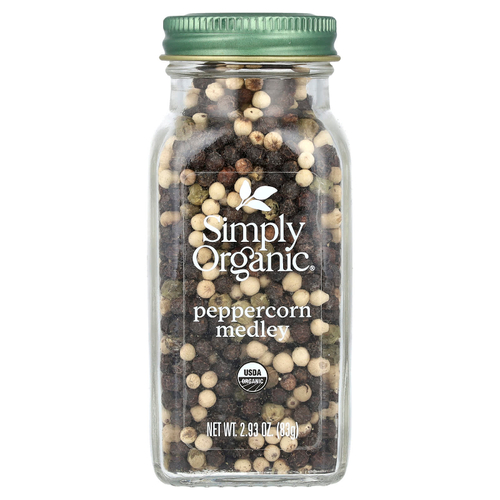Simply Organic, смесь перцев горошком, 83 г (2,93 унции)