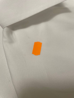 Пятно. Рубашка Blanc из хлопка 100%. Цвет белый. №39