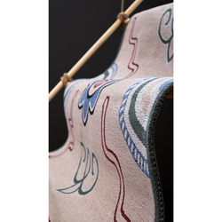 Ковер из хлопка по мотивам эвенских орнаментов 160х230см Tkano Cultural Heritage