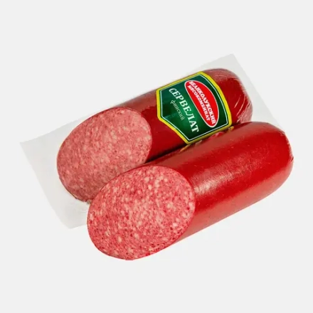 Колбаса Великолукский МК Сервелат варено-копченый 400г