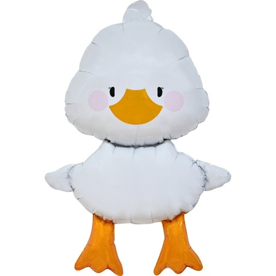 Шар воздушный фольгированный Гусь, фигура