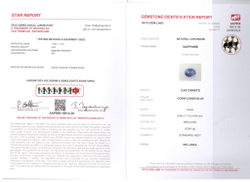 Сапфир, Овал, 3 шт / 7,23 карат, Шри-Ланка