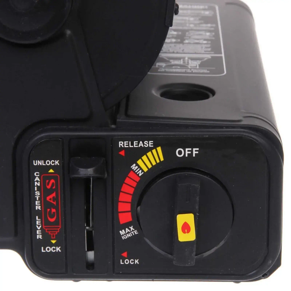 Плита газовая с функцией обогревателя, туристическая ТУРИСТМАСТЕР