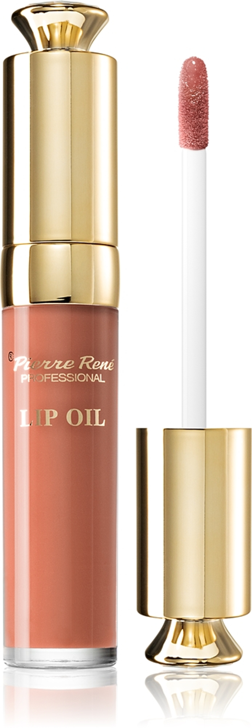 Pierre Rene Professional Lip Oil - Тонизирующий масляный бальзам для губ оттенок 03 Pinkish Beige, 8 ml