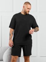 Фуфайка (футболка) мужская  Алессандро-1 Виотекс ЧЁРНЫЙ