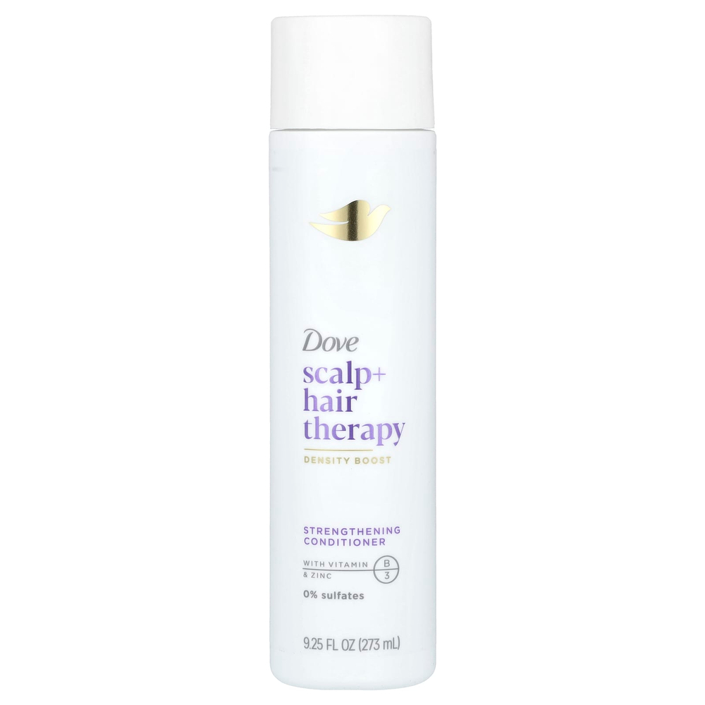 Dove, Scalp + Hair Therapy, укрепляющий кондиционер, 273 мл (9,25 жидк. унц.)