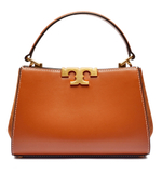 Кожаная сумка-трапеция Eleanor Mini TORY BURCH - коричневый(154816)