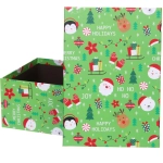 Коробка подарочная «Дедушка Мороз» 23*16*9,5 см