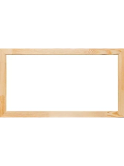 Деревянная рама 55x90 для картин на подрамнике сеч. 60x18