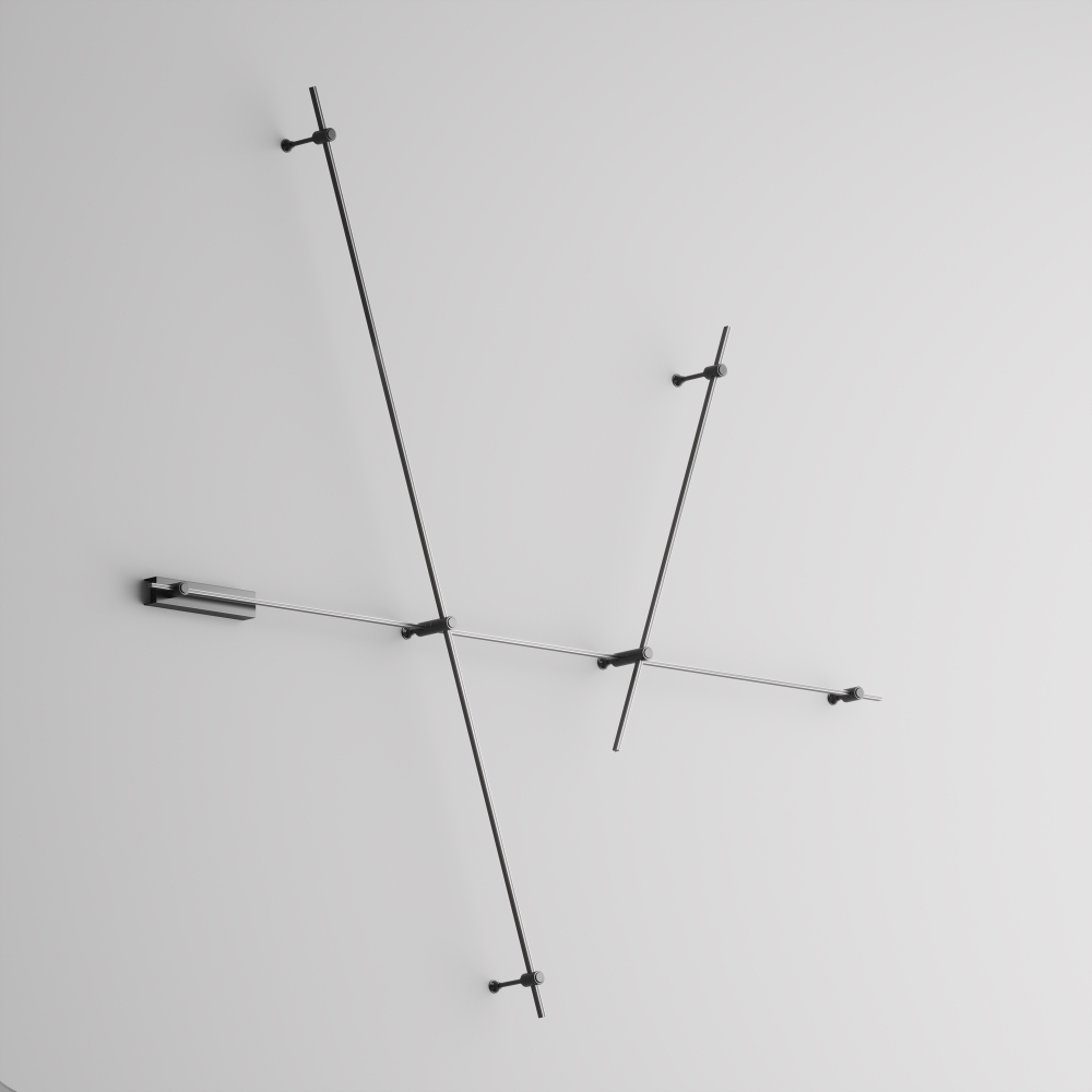 Шинопровод магнитный Maytoni FLARITY TRX154-111B 1м