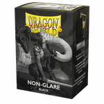 Dragon Shield - протекторы черные Matte NonGlare Black 100 штук