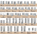 Модульная кухня "Аляска" 1800 Белый лед