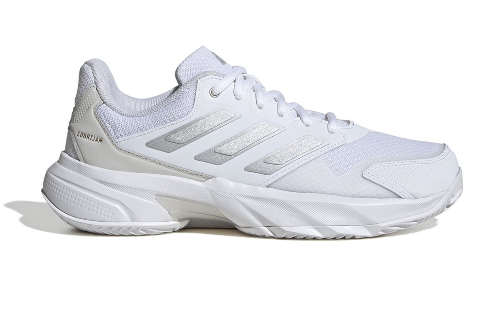 Женские теннисные кроссовки Adidas CourtJam Control 3 W Clay - White