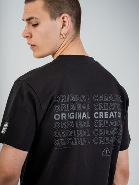 Футболка мужская ORIGINAL CREATOR LOADING GLITCH T-SHIRT, Черный
