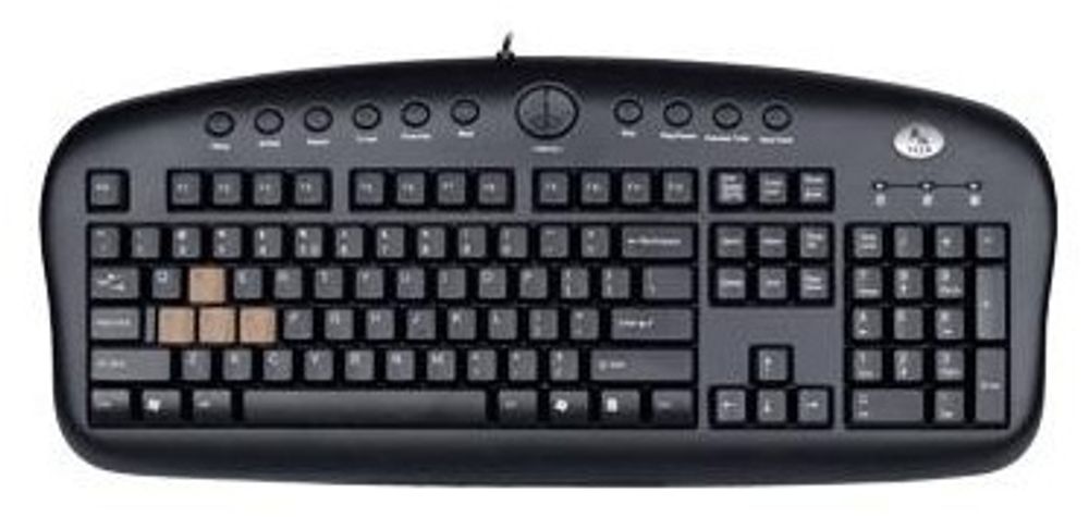 Клавиатура A4Tech KB-28G черный