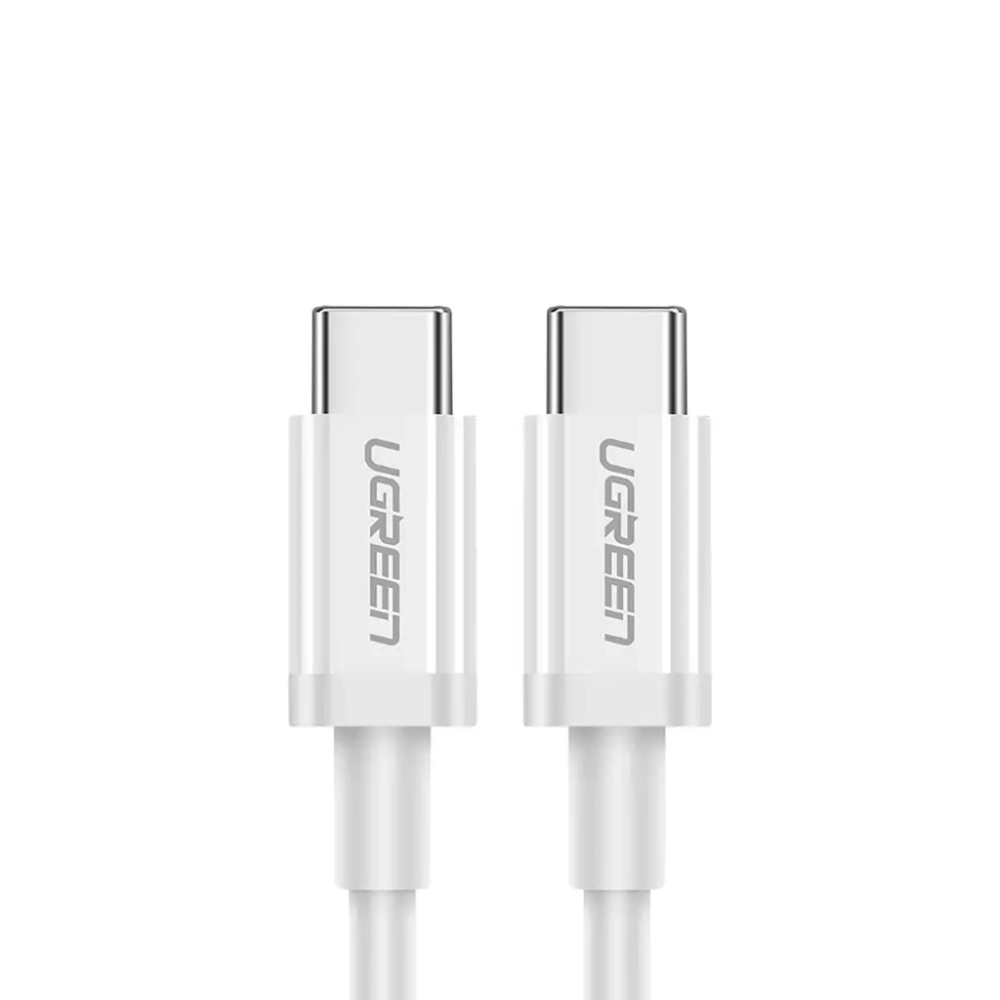 Кабель USB C - USB C, 480Mbps, 3A, QC4.0/PD3.0, 60W, 1m, UGREEN 60518