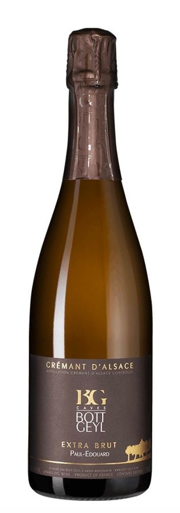Игристое вино Cremant d’Alsace Extra Brut Cuvee Paul-Edouard, 0,75 л.
