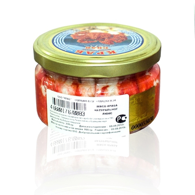 Краб консервированный 250 гр