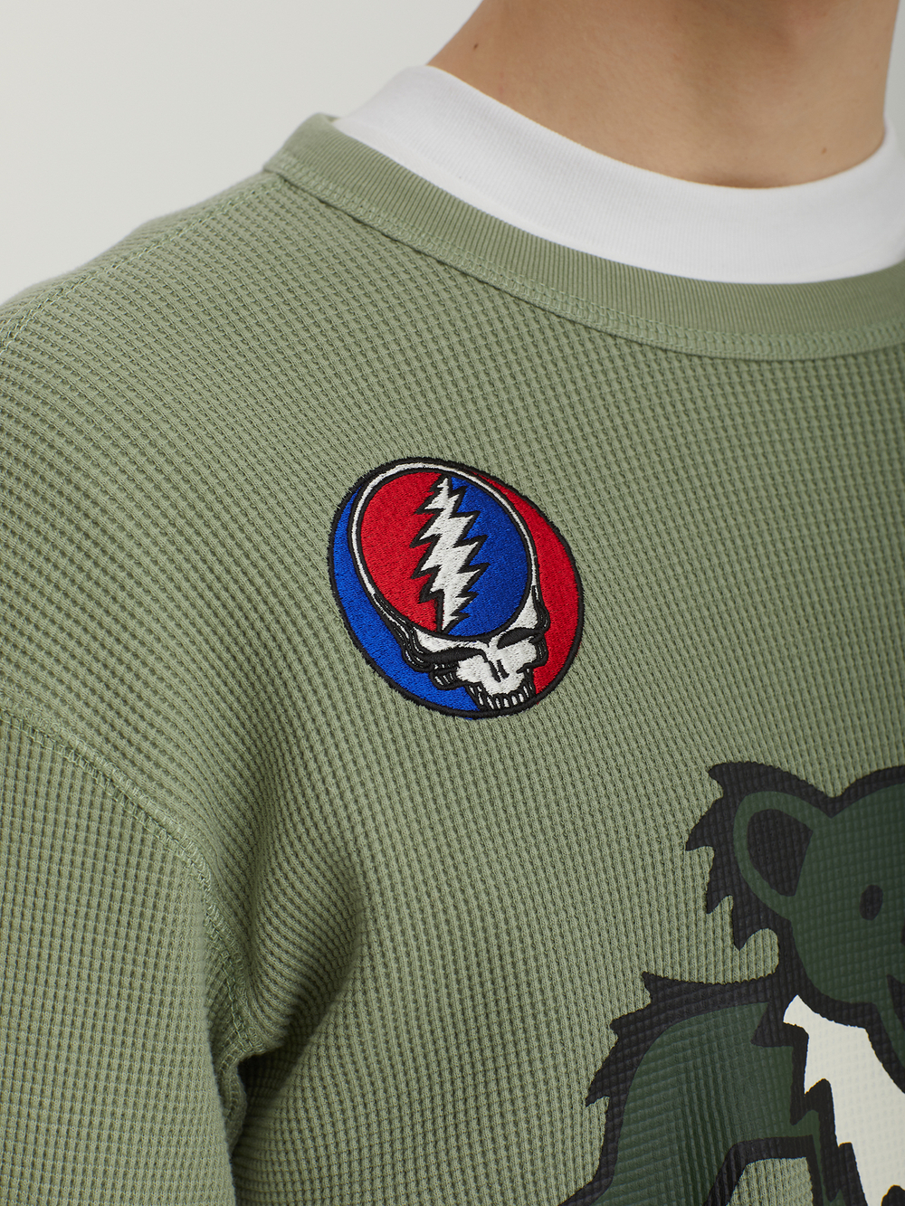 Мужской Лонгслив Gd Peace Bears Waffle