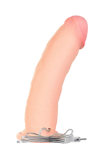 Вибратор Realstick Elite Vibro Justin ToyFa, телесный, 21 см